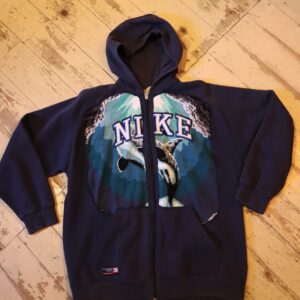 Imagine 1+1=3  unieke upcycle nike hoody